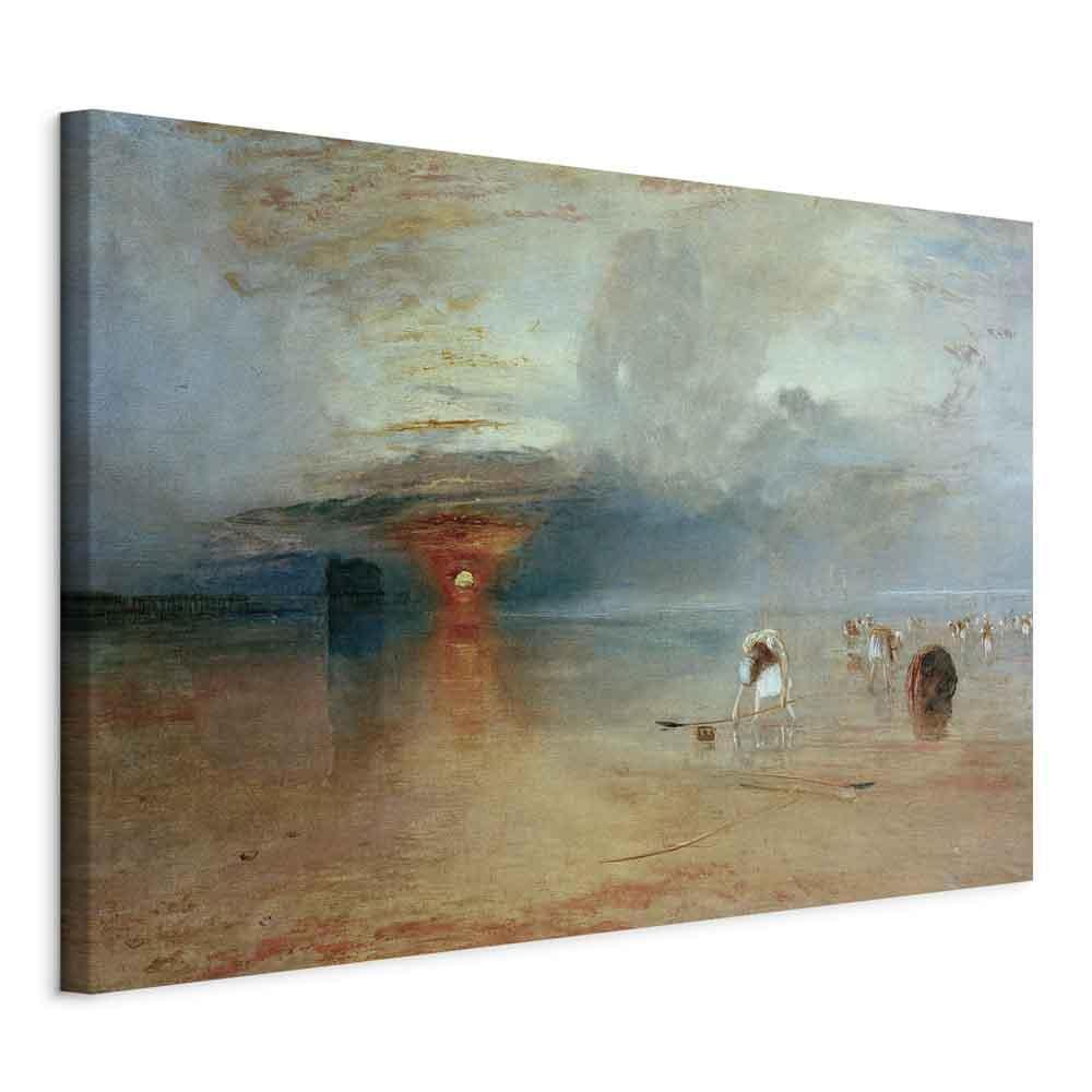 Obraz - William Turner – Plaża Calais, odpływ