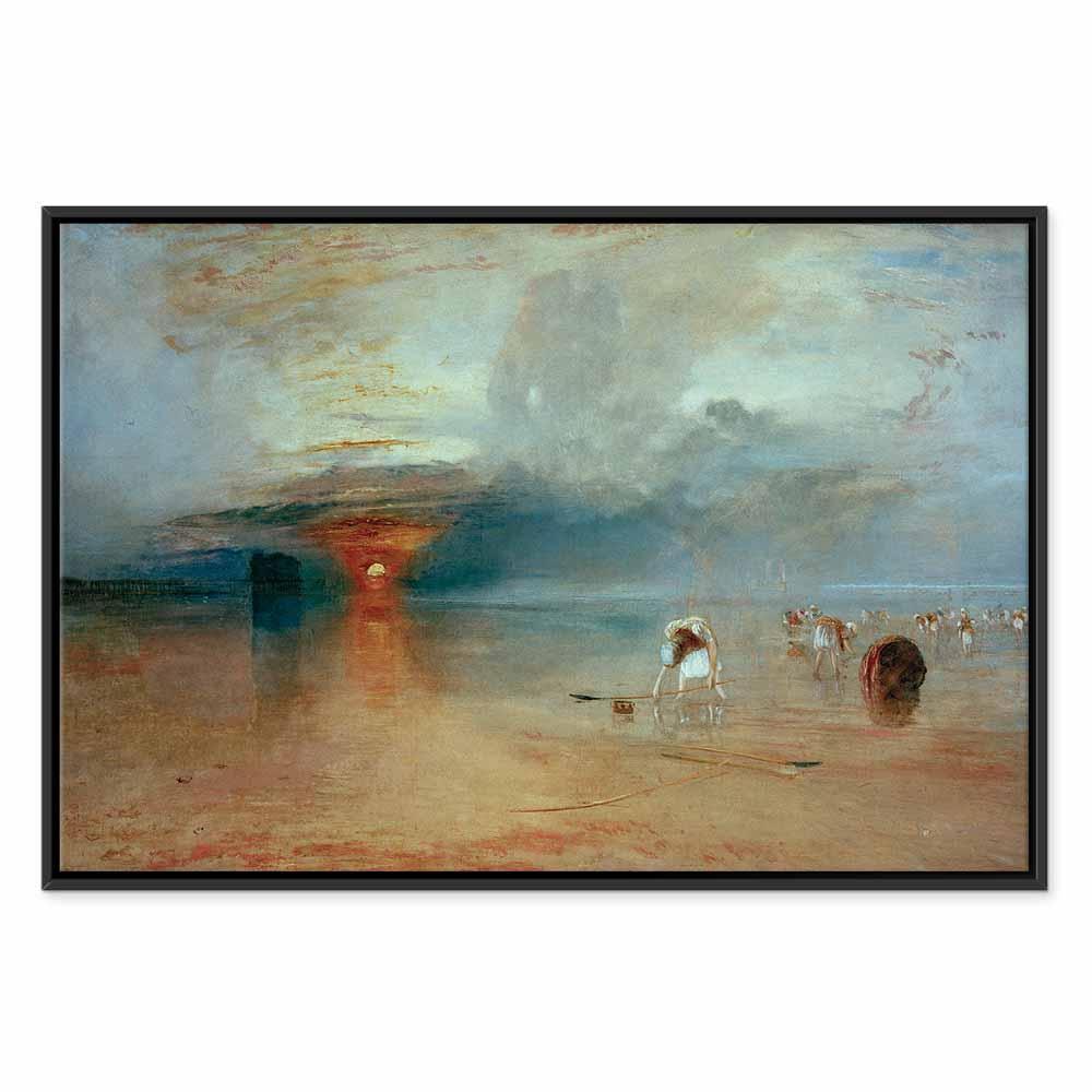 Obraz - William Turner – Plaża Calais, odpływ