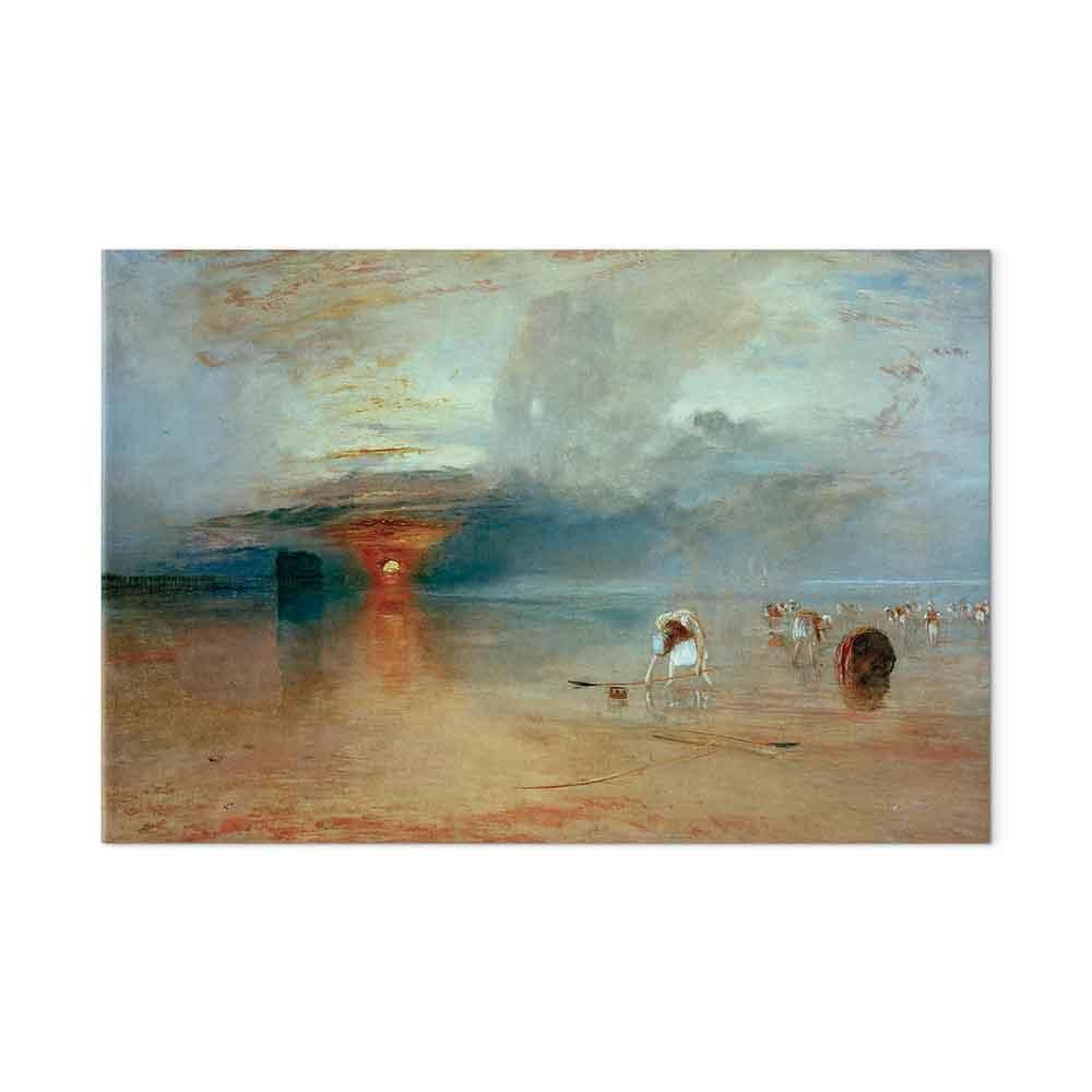 Obraz - William Turner – Plaża Calais, odpływ