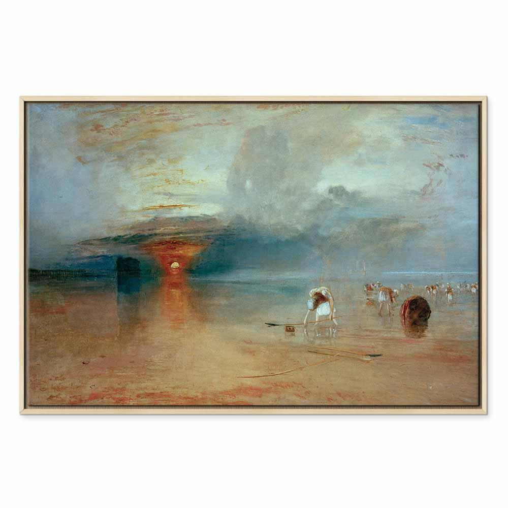 Obraz - William Turner – Plaża Calais, odpływ