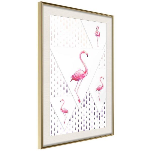 Flamingi i trójkąty