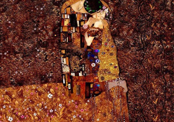 Fototapeta - Klimt inspiracja - Obraz miłości