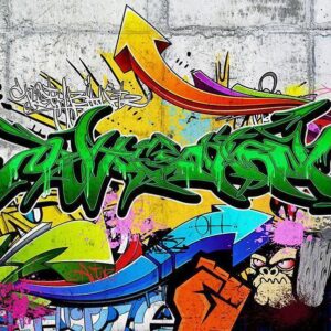 Fototapeta - Miejskie graffiti