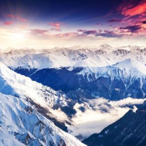 Fototapeta - Wspaniałe Alpy