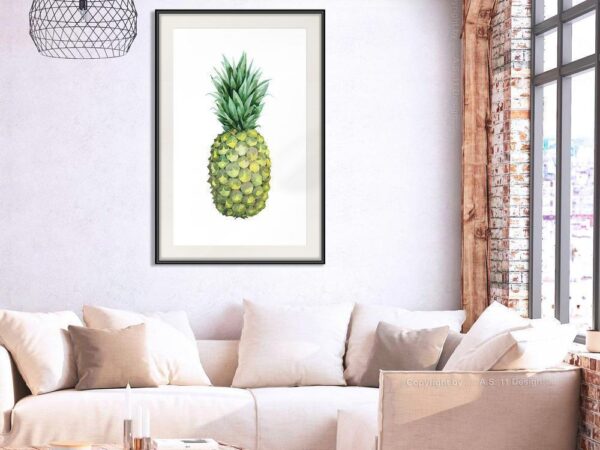 Niedojrzały ananas