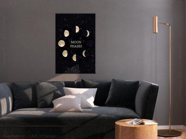 Obraz - Cykl lunarny (1-częściowy) pionowy