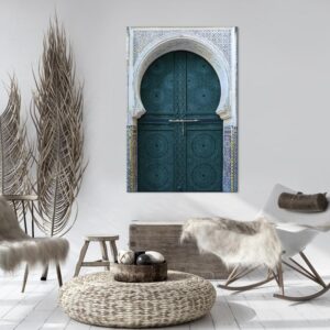 Obraz - Etniczne drzwi (1-częściowy) pionowy