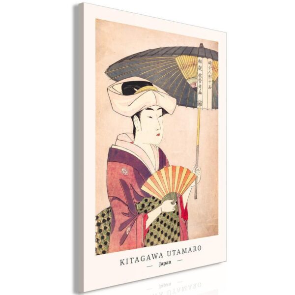 Obraz - Kobieta z parasolką (1-częściowy) pionowy