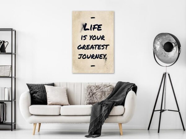 Obraz - Life is Your Greates Journey (1-częściowy) pionowy
