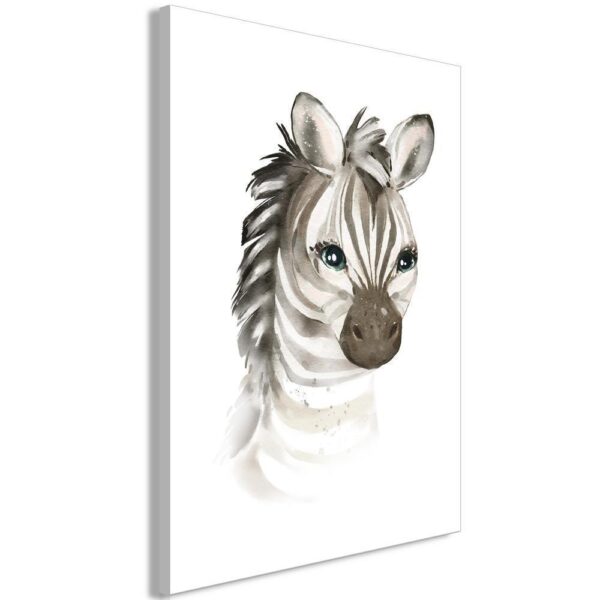Obraz - Mała zebra (1-częściowy) pionowy