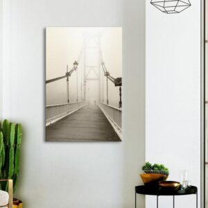 Obraz - Most we mgle (1-częściowy) pionowy