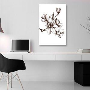 Obraz - Renesansowe magnolie (1-częściowy) pionowy