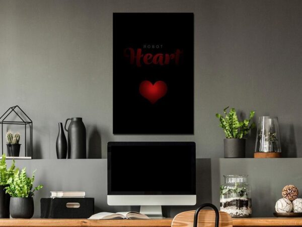 Obraz - Robot Heart (1-częściowy) pionowy