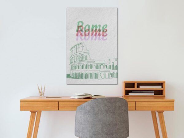 Obraz - Rzym w akwarelach (1-częściowy) pionowy
