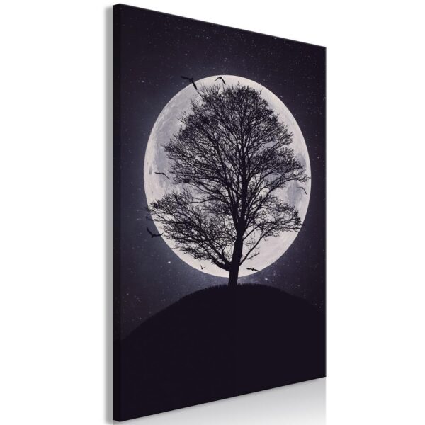 Obraz - Samotne drzewo (1-częściowy) pionowy