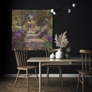 Obraz - Ścieżka w ogrodzie w Giverny