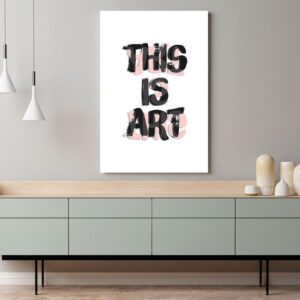 Obraz - This Is Art (1-częściowy) pionowy