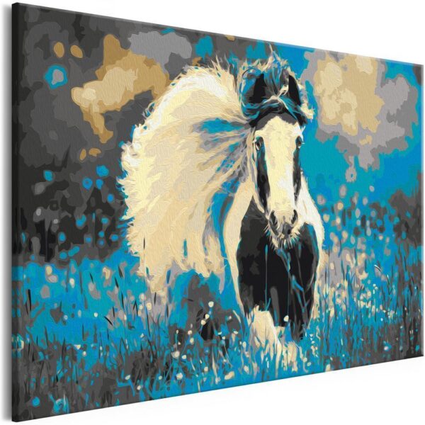 Obraz do samodzielnego malowania - Biegnące konie