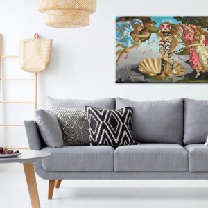 Obraz do samodzielnego malowania - Futrzana Wenus