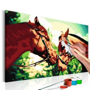 Obraz do samodzielnego malowania - Konie