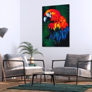 Obraz do samodzielnego malowania - Papuga