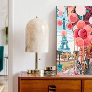 Obraz do samodzielnego malowania - Paryska karuzela
