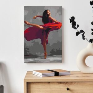Obraz do samodzielnego malowania - Piękna tancerka