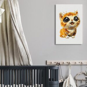 Obraz do samodzielnego malowania - Radosny kot