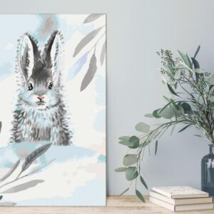 Obraz do samodzielnego malowania - Słodki królik