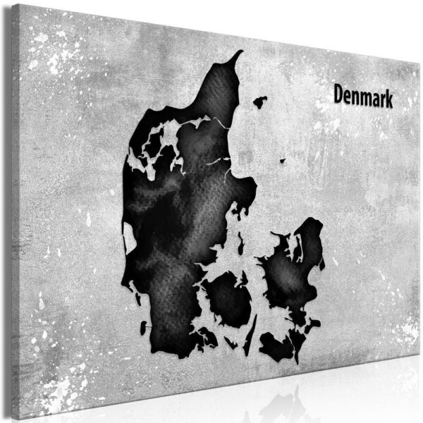 Obraz na korku - Skandynawskie piękno [Mapa korkowa]