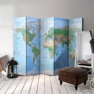 Parawan - Mapa świata