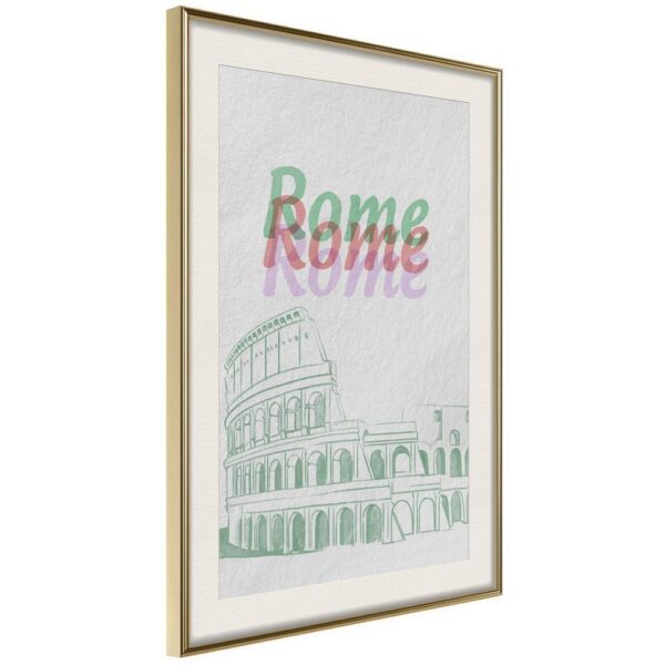 Pastelowy Rzym