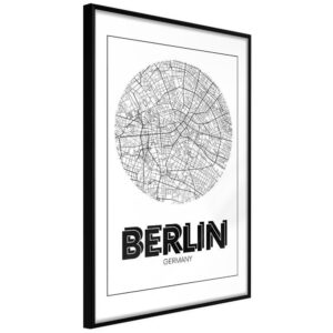 Plan miasta: Berlin (okrągły)
