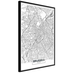 Plan miasta: Bruksela