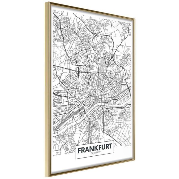 Plan miasta: Frankfurt