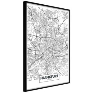 Plan miasta: Frankfurt