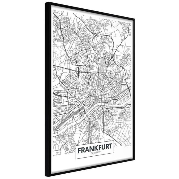 Plan miasta: Frankfurt