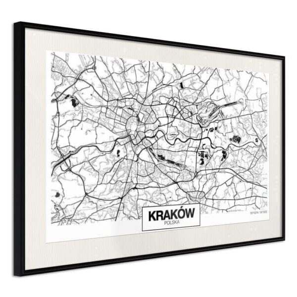 Plan miasta: Kraków