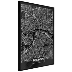 Plan miasta: Londyn (ciemny)