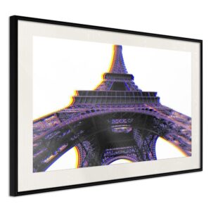 Symbol Paryża (fioletowy)