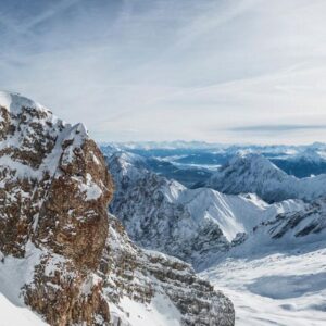 Fototapeta - Alpy - Zugspitze