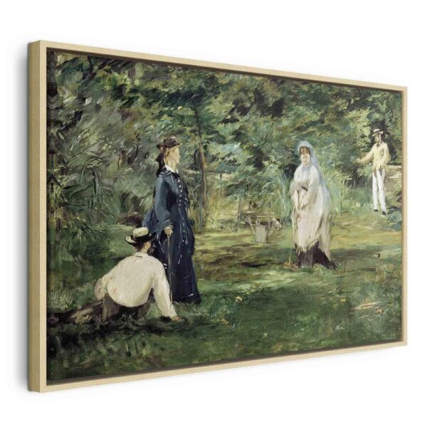 Obraz - La Partie de croquet à Paris (Edouard Manet)