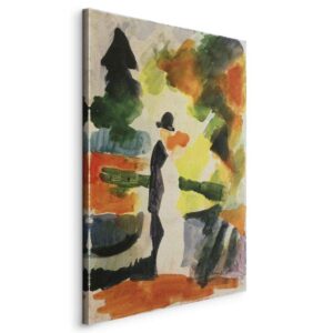 Obraz - Paar im Park (August Macke)