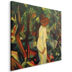 Obraz - Paar im Wald (August Macke)