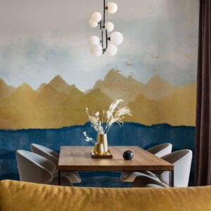 Fototapeta - Brzask w górach - drugi wariant