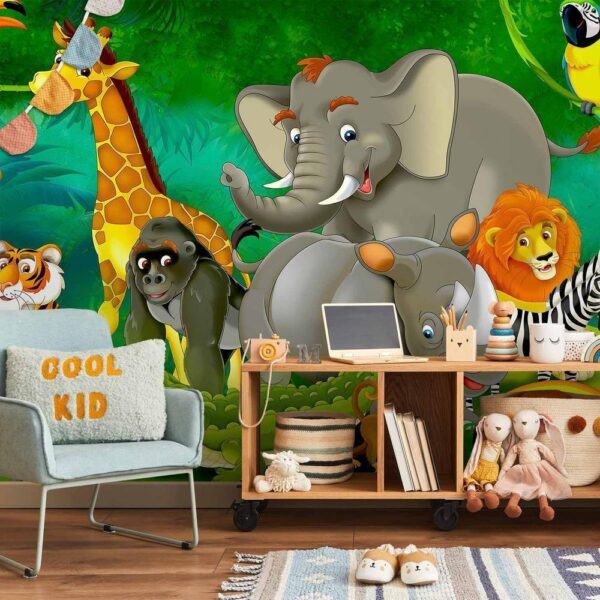 Fototapeta - Kolorowe safari