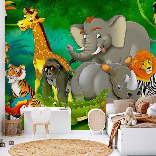 Fototapeta - Kolorowe safari