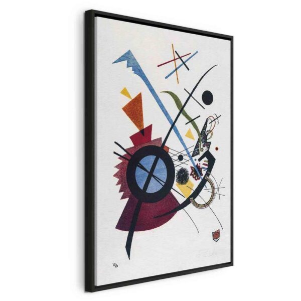 Obraz - Barwy podstawowe - geometryczna abstrakcja Kandinsky'ego (Wassily Kandinsky)