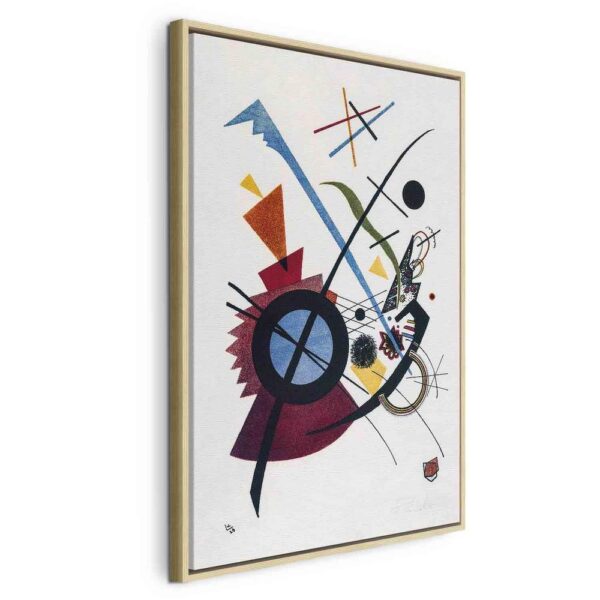 Obraz - Barwy podstawowe - geometryczna abstrakcja Kandinsky'ego (Wassily Kandinsky)