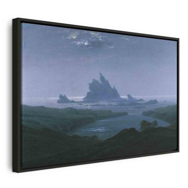 Obraz - Cliff reef on the beach (Caspar David Friedrich)